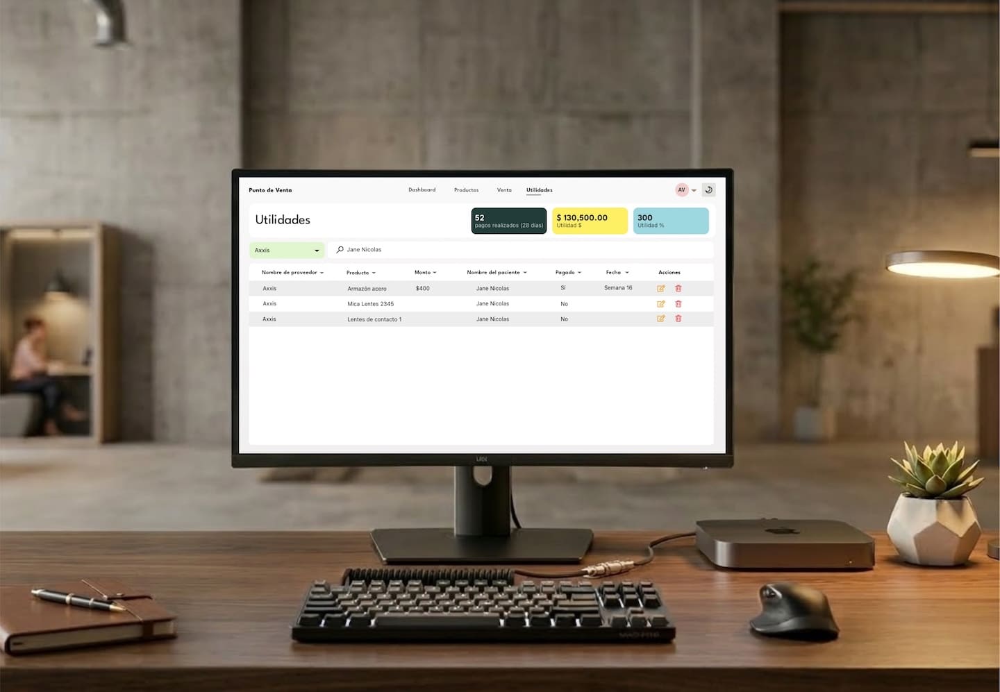 Nexus SaaS Platform — app and dashboard preview